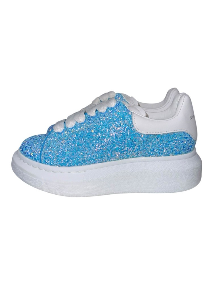 Alexander McQueen Designer Sneakers Shoes Kids Children Size 12.5 30C MSRP $350