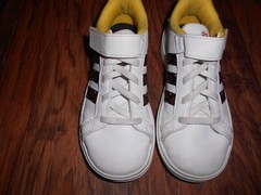 Adidas Shoes 12 K Disney Mickey Mouse unisex boys girls leather
