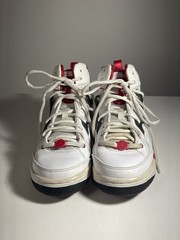 Jordan Flight TR 97 GS White Varsity Red Black 428827-101 Size 5.5Y / Women 7
