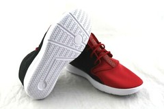 YOUTH JORDAN ECLIPSE CHUKKA BP 881455-001 BLACK/WHITE GYM RED-WHITE