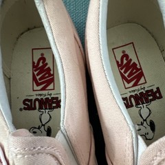 VANS Peanuts Snoopy Lucy Slip-On Unisex Kids Pink Canvas Shoes