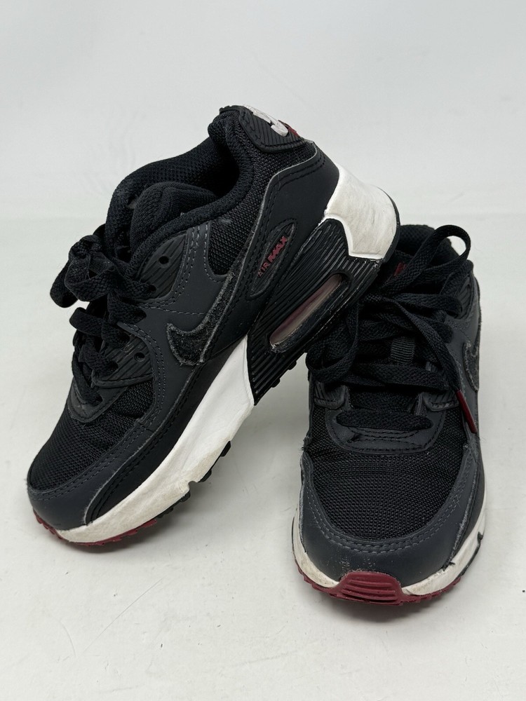 Nike Air Max 90 Youth Size 12c Black&White Athletic Running Sneakers CD6867-022