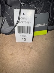 eddie bauer black & Gray sandals new size 13 Kids Youth Hiking Water Shoes – NEW