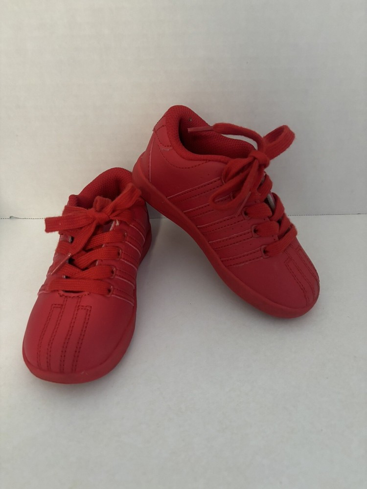 K-Swiss Classic Medium Shoes Low Top Red Ribbon/Merlot Size 8