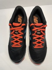 New Balance 680V6 Youth Athletic Running Black/Ghost Pepper Shoe Sneaker Sz 7M