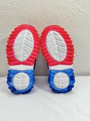 Kids Sneaker With lights Hook & Loop Sonic Logo