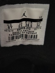 Nike Air Jordan Flight Black/Black Sz 6y(599606-013) Mid top