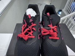 Adidas X_PLRPATH K Black Red Size 7 Athletic Running Shoes IH1072