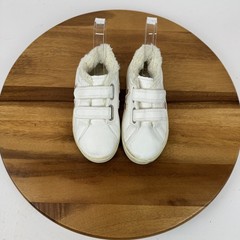Little Kids Veja Esplar Logo White Leather Lined Casual Sneakers Shoes Size 12.5