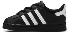 Little Adidas Superstar (Size 6K) „Core Black/Cloud White“ Kids Preschool Shoe