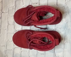 UGG Neumel II Classic Chukka Boots Big Kids‘ Size US 4 Samba Red