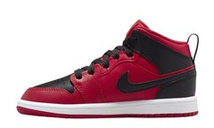 Little Kid’s Jordan 1 Mid „Reverse Bred“ Gym Red/Blck-White (640734 660) – 11