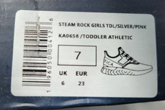 Kids Sneaker Athletic Slip-On Bungee Running Shoes Unisex 7 Toddler Big Kid