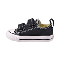 Converse Chuck Taylor All Star Ox Hook And Loop Toddler Shoes Black 7V603