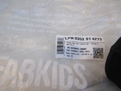 NIB FabKids Basic Fuzzy Stretch Limo Pantone Black Children’s Boots Shoes 13
