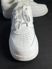 Nike Air Force 1 Low Triple White DH2925-111 Kids/school Shoes sz-2Y
