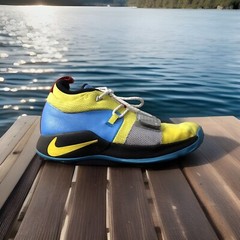 NIKE PG 2.5 PAUL GEORGE WOLVERINE BQ9457-740 YOUTH SIZE 6.5Y SHOES SNEAKERS