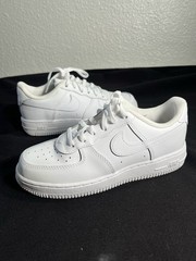 Nike Air Force 1 Low Triple White DH2925-111 Kids/school Shoes sz-2Y