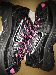 Nike P-6000 (GS) Unisex Kids Black/Pink Synthetic Sneaker 5.5Y HV5064-600