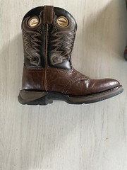 Lil‘ Durango Round Toe Western Boots BT200 Brown/Black Kids Size 3 M