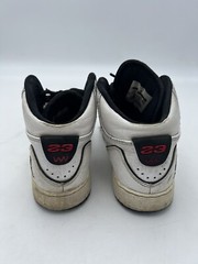 Nike Air Jordan 1 Flight 2 Premium White Black Red 631784-102 size 4.5 Youth EUC