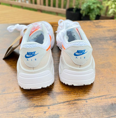 Nike Air Max SYSTM White Phantom Photon Dust Total Orange DQ0284-114 Size 6Y