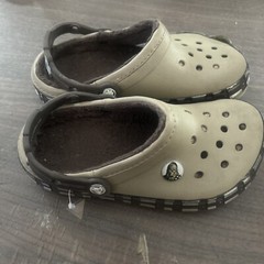 STAR WARS LINED CLASSIC CLOG CROCS SIZE 2 Kids