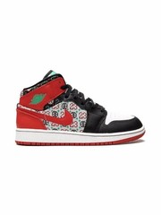 Jordan 1 Mid SEUgly Christmas Sweater (GS) (6.5Y)