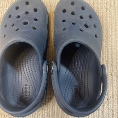 Crocs Clogs Childs 10 Child Iconic Comfort Navy