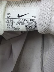 Size 6 (GS) – Nike Son of Force Low Triple White (Please Read Description)