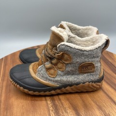 Sorel Out N About Plus Quarry Waterproof Winter Boots Youth Size 1 NY1954-052