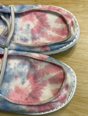 Hey Dudes Wendy Boho Mandala Tie Dye US Youth size Y4-L5 Pre-Owned