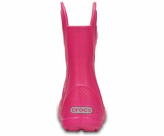 Crocs Candy Pink Handle It Rain Boot Kids C10 12803-6X0 NWT (2429)*