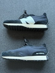 Youth New Balance 327 Sneakers Black And White Size. 6.5 W With The Original Box