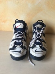 SCARPE SHOES NIKE AIR MORE UPTEMPO 96 OLYMPIC COBALT BLISS bianco TAGLIA : 38,5