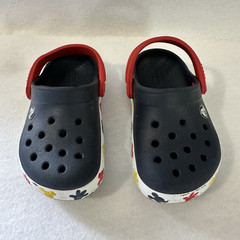 Crocs Crocband Mickey Mouse Disney Unisex Kids Clog Slip-On US 7 Navy/Red