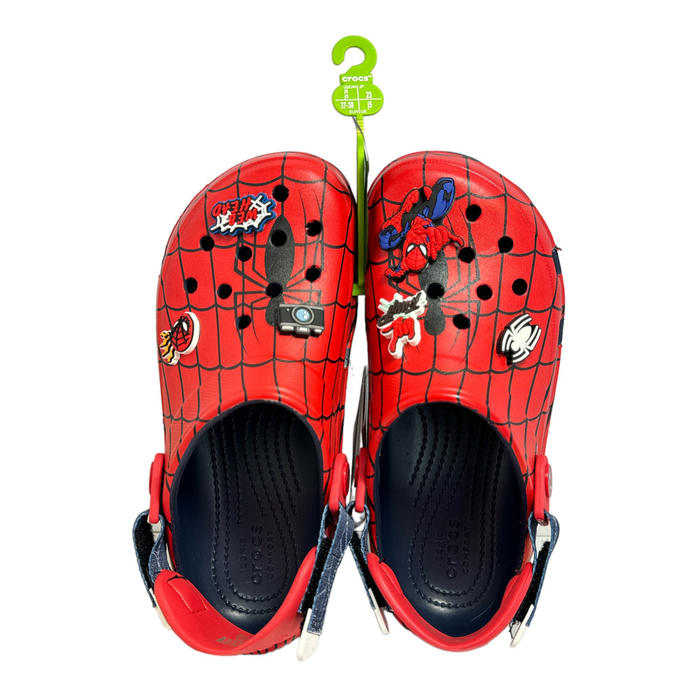 Crocs Spiderman All Terrain Clog-K -Red/Navy- (J5) New With Tags