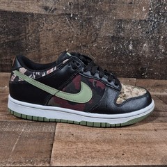 Nike Dunk Low SE GS Black Multi-Camo Kids 6Y Youth Boys DB1909-001
