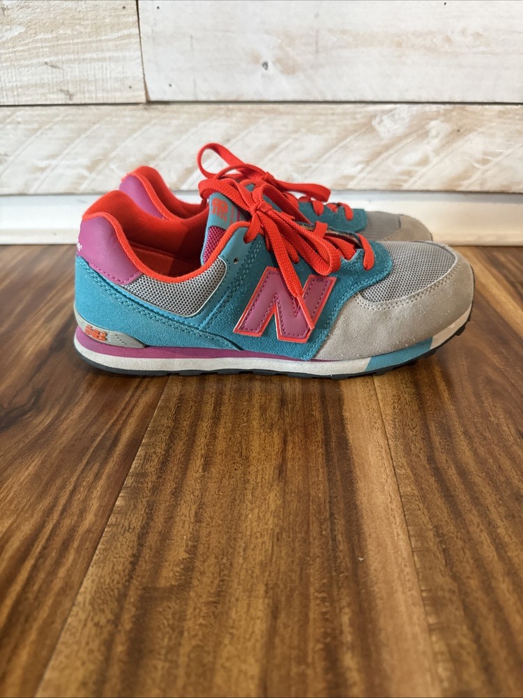 New Balance 574 Big Kid’s Size 6.5 Multicolored Shoes Fast Shipping