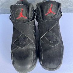 Nike Air Jordan True Flight Bred Black Red Sneakers 343796-062 Youth Size 2Y