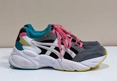 Asics GEL BND 1024A024 Multicolor Running Shoes US Big Kid’s Size 5 1/2 Youth