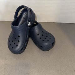 Crocs Crocband II Navy Blue Clog Kids Size 8