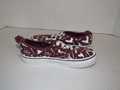 VANS x Harry Potter Burgundy Wizard Accessories Shoes Kids Youth Size 13