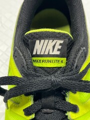 Nike Air Max Run Lite 4 Kids Youth Running Shoes Size 6.5 Neon Green 555643-700