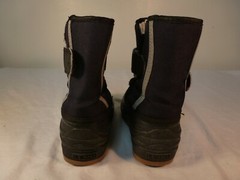 ✅ L.L. Bean Northwoods Boots Child Toddler Blue Insulated Hook & Loop – US 7