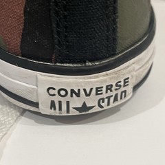 Converse camouflage camo Junior Size US 5 UK 4,5 EU 37,5 burger and fries 🍔🍟