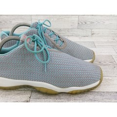 Nike Jordan Future Low GG Wolf Grey Blue White Shoes 8 Y 8Y Sneakers 724814 014