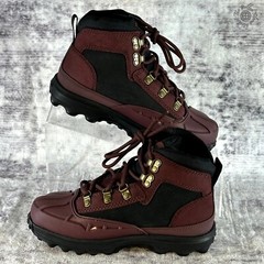 New No Box Timberland Converge Shell Toe Boot Burgundy Nubuck Youth Size 2.0