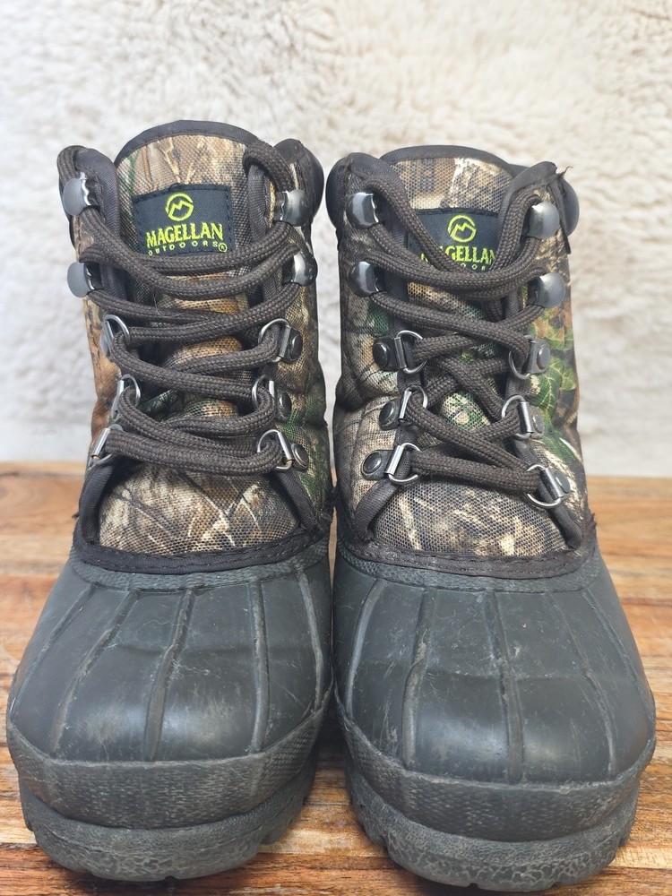 Kids Magellan Outdoor Camo Rubber Boots Size Kids 11