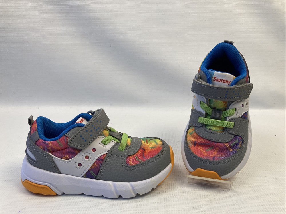Saucony Unisex-Child Jazz Lite 2.0 Choose Love Sneaker Size 7W EUC Clean